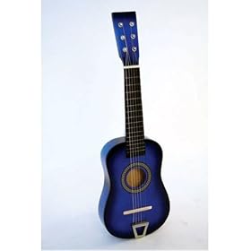 Click here to buy Crescent 23 Blue Kids Toy Acoustic Guitar with Accessories by Crescent