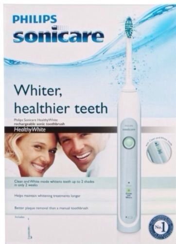Philips Sonicare HX6711/02 HealthyWhite 710 Rechargeable Electric Toothbrush