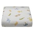 Tiddliwinks Sage Jungle Character Fitted Sheet