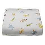 Tiddliwinks Sage Jungle Character Fitted Sheet