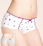 2 Pack Limited Collection Cotton Rich Spotted Striped Shorts