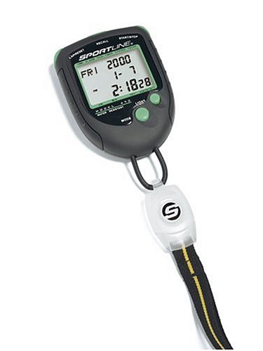 SportingGoods: Sportline 470 Alpha 300 Memory Stopwatch  Black 