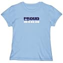 T-SHIRT WOMAN LIGHT BLUE " PROUD TO BE SIKH " X-Large