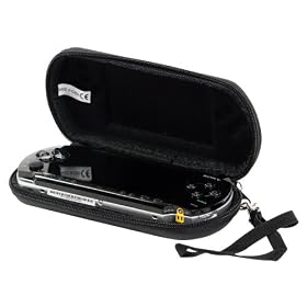 PSP Durable rubber Travel Case