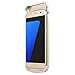 Galaxy S7 Edge Charger Case, Maxdara [Updated Version] 5000 mAh Portable External Backup Battery Charger Cover Case Pack for Samsung Galaxy S7 Edge Rechargeable Power Bank Case (Gold)