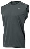 Nike Grey NEW Dri-FIT Loose Fit Sleeveless Training Shirt