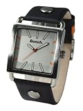 Bench BC0021SL Watch with Black Leather Strap