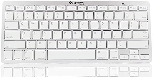 SANOXY Wireless Keyboard for iPad/iPhone 4.0 OS/Android/Window Mobile/Symbian Smartphone/MAC/PC (White)