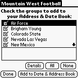 2005 Mountain West Conference College Football Schedules
downloadable Software