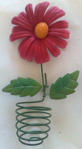 Fat Ball Holder Flower Garden Ornament Bird Feeder
