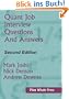 Quant Job Interview Questions and Answers (Second Edition)