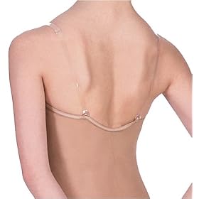 Buy 16 Adult Clear Adjustable Strap - N8159 by Natalie Dancewear