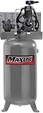 Maxus EX8403 21 Amp 5 HP 80-Gallon Cast Iron Oiled Two-Stage Vertical Compressor
