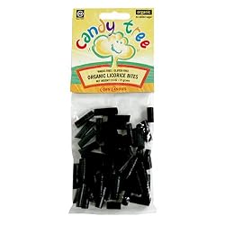 Candy Tree Organic Licorice Bites, 2.6-Ounce Packages (Pack of 12)