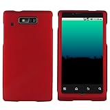 Motorola Triumph Rubberized Hard Case - Red