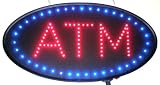 Animated Oval Shape LED Neon Light ATM Open Sign ATM S ATM