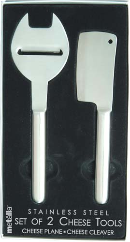 Prodyne Set of 2 Stainless Steel Cheese Tools (T-2-S)