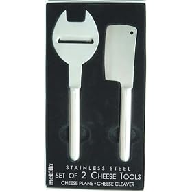 Prodyne Set of 2 Stainless Steel Cheese Tools (T-2-S) by Prodyne