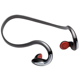 Aiwa HP-JS35 Stereo Headphones With In-Line Volume Control (Swoops Style, Black)