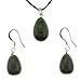 British Columbian Sepentine Jade Egg Shape Pendant title=