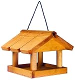 Gardman Mini Hanging Bird Table (Self Assembly) Natural