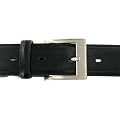 Excellent Quality Mens Black Leather Belt (Blt23) by The Best Belt Company