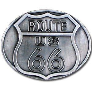 Belt Buckle - Route 66 - Belt Buckle