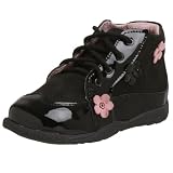 Babybotte Toddler Fanta Lace-Up Patent-Rimmed Walker