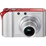 Samsung TL34HD 14.7MP Digital Camera with 3.6x Schneider Optical Image Stabilized Zoom (Red)