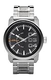 Diesel Watches Men's Stainless Steel Not-So-Basic Basic Analog Black Dial Watch