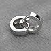 SoooKu Men Women 925 Sterling Silver Plated Studs Earrings Hoop Huggie Gift