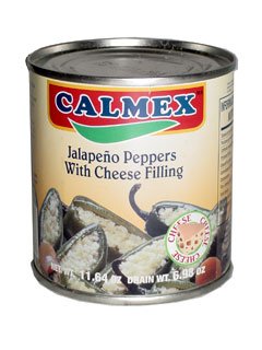 Calmex Jalapeno Peppers with Cheese Filling, 11.64 oz by Calmex