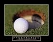 Frustration - Golf Ball, Motivational Poster