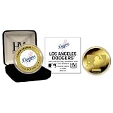Los Angeles Dodgers Silver Coin Ornament