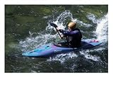 Kayakers at Powerhouse Rapids, Salmon River, Frank Church River of No Return Wilderness, Idaho, USA Photographic Poster Print by Scott T. Smith, 24x18