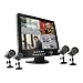 Defender SENTINEL11 4 CH H.264 15-Inch LCD-DVR Security System with Mobile Phone Access and 4 Indoor/Outdoor Night Vision Surveillance Cameras