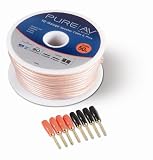 Belkin Blue Series PureAV 16 AWG Speaker Cable with Pins 15m from Belkin