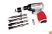 Tool Force BL4185 4,500 Blows-Per-Minute Pnuematic Hammer with 4 Chisel Set