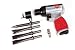 Tool Force BL4185 4,500 Blows-Per-Minute Pnuematic Hammer with 4 Chisel Set