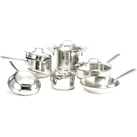 Buy Emeril Stainless Steel 10 Piece Cookware Set