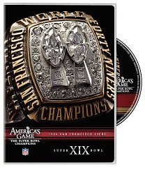 NFL Americas Game: San Francisco 49ers Super Bowl XIX DVD