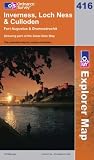 Inverness, Loch Ness and Culloden (OS Explorer Map Series) (OS Explorer Map Series)
