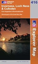 Inverness, Loch Ness and Culloden (OS Explorer Map Series)