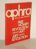 Aphra, the Feminist Literary Magazine, Vol. 1, No. 2, Winter 1970