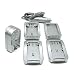Maximal Power FC100 OLY Universal All In One Camera Travel Charger for Olympus Battery (Silver)