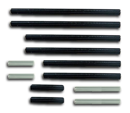 LEGO 12pc Technic axle set (3M 4M 5M 8M 10M 12M Mindstorms nxt robot gear)