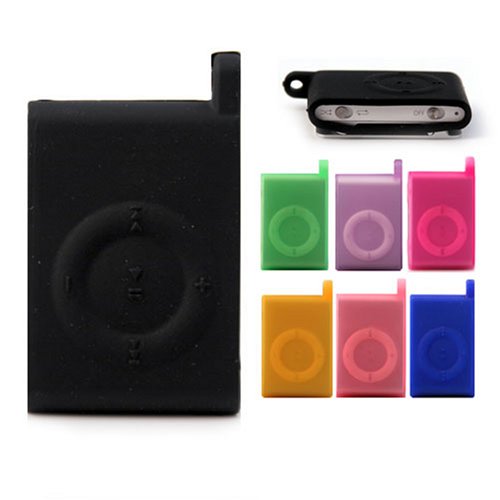 Apple iPod Shuffle 2nd Gen Silicone Skin 2g Case - 10 Color Options
