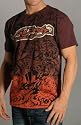 Ed Hardy Lover Life Dip Dye SS T-Shirt (A9DBCAQH)