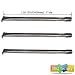 MCM 10361 (3-pack) Universal Replacement Straight Stainless Steel Pipe Burner for Charmglow, Nexgril