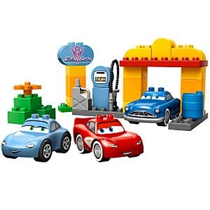 Disney Flo's Station Cars Lego Duplo Play Set